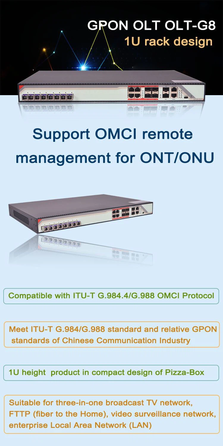 gpon olt 8 port
