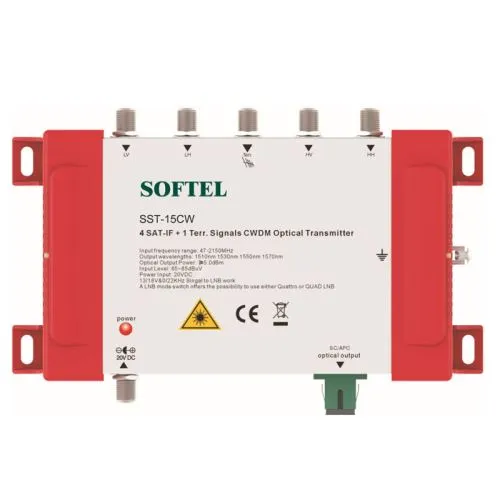 1550 nm optický satelitný vysielač