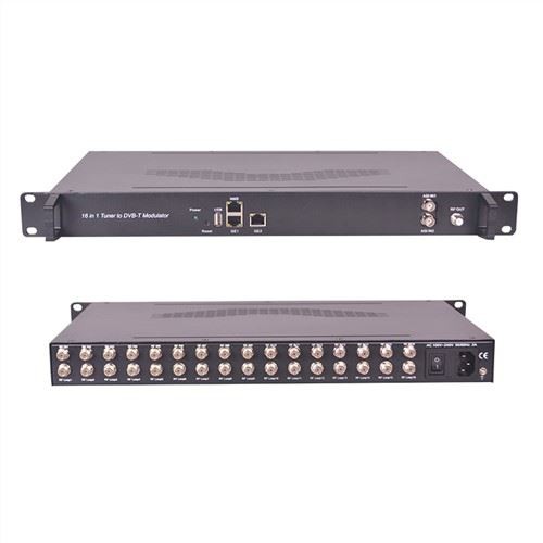 Tuner 16 v 1 k Dvb-t modulátoru