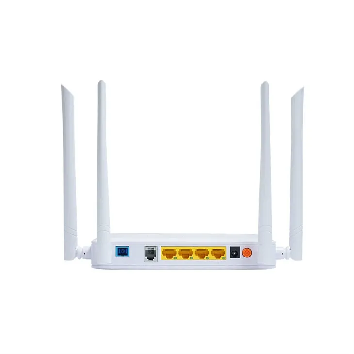 Dvojpásmový Gpon Ont 4 porty 4GE VOIP Wifi5 Factory úplne nový